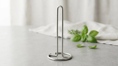 Minimalist Loop Stainless Steel Paper Towel Holder