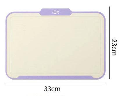 3-Piece Flexible Plastic Cutting Board Set | Extra Thick & Dual-Sided | Non-Slip & Dishwasher Safe | Color-Coded Kitchen Essentials