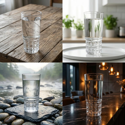 Quadro Highball Glass Set of 6