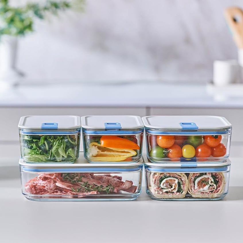 Zest Food Glass Containers Set