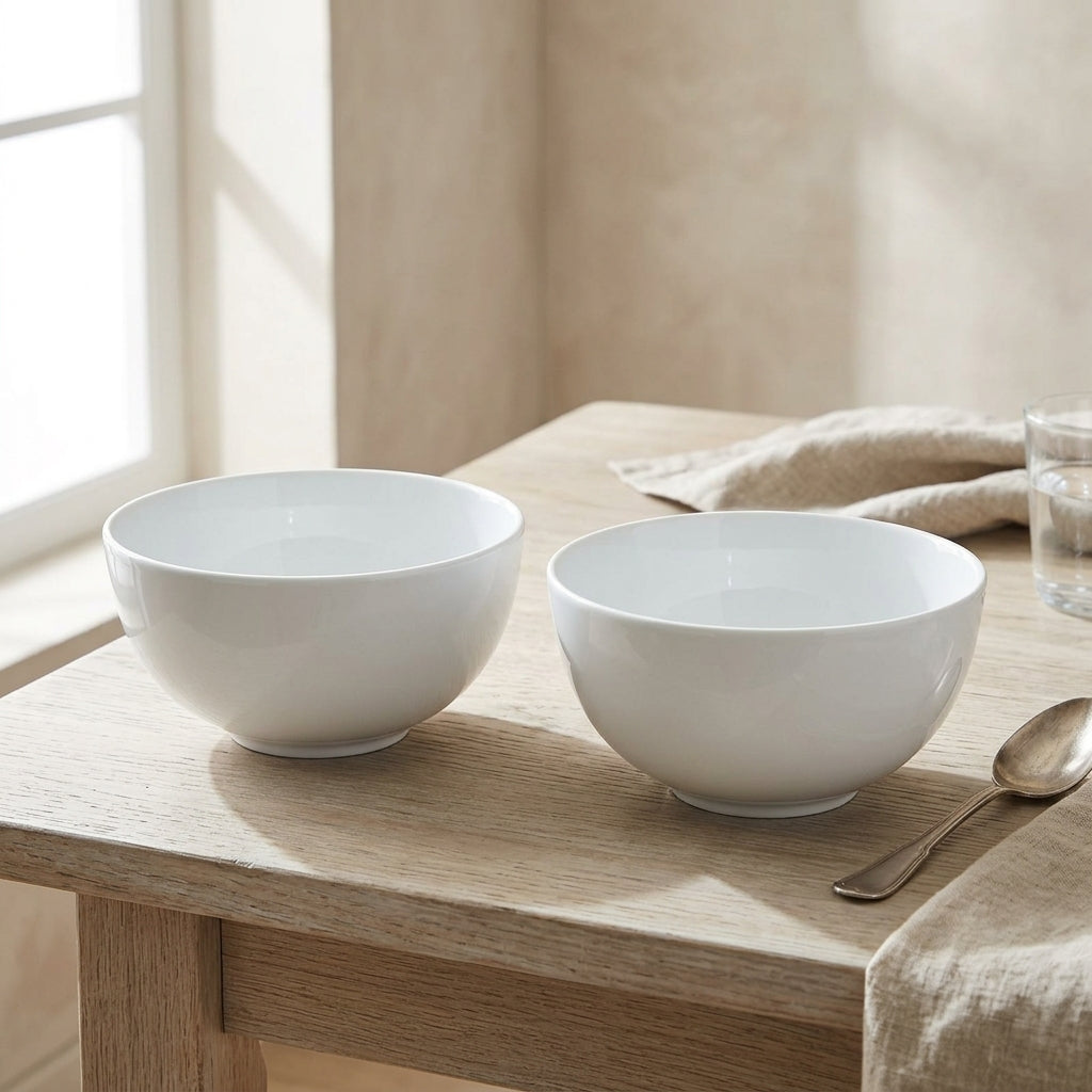 Miggo Salad Porcelain Bowl 19cm | set of two Bowls