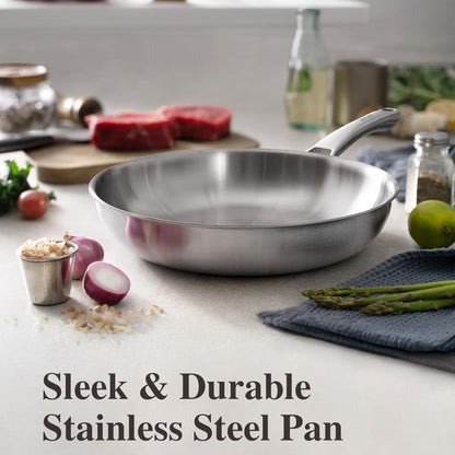 Baba Stainless Steel Pot set of 3 posts, 1 frying pan and 1 sauce pan