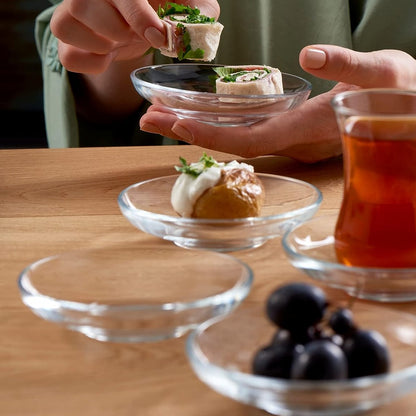 Treats 10cm Glass Saucers