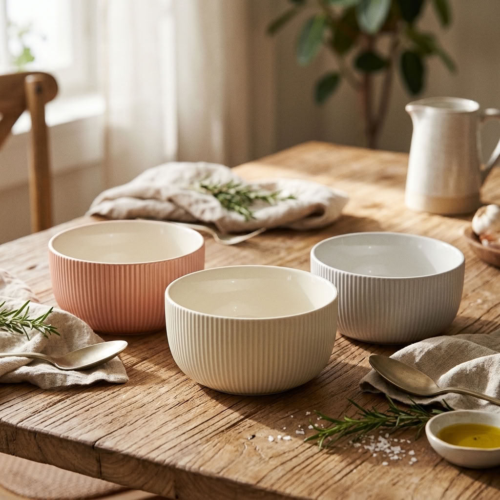 Marchil Ceramic Bowls Set of 4 Pieces