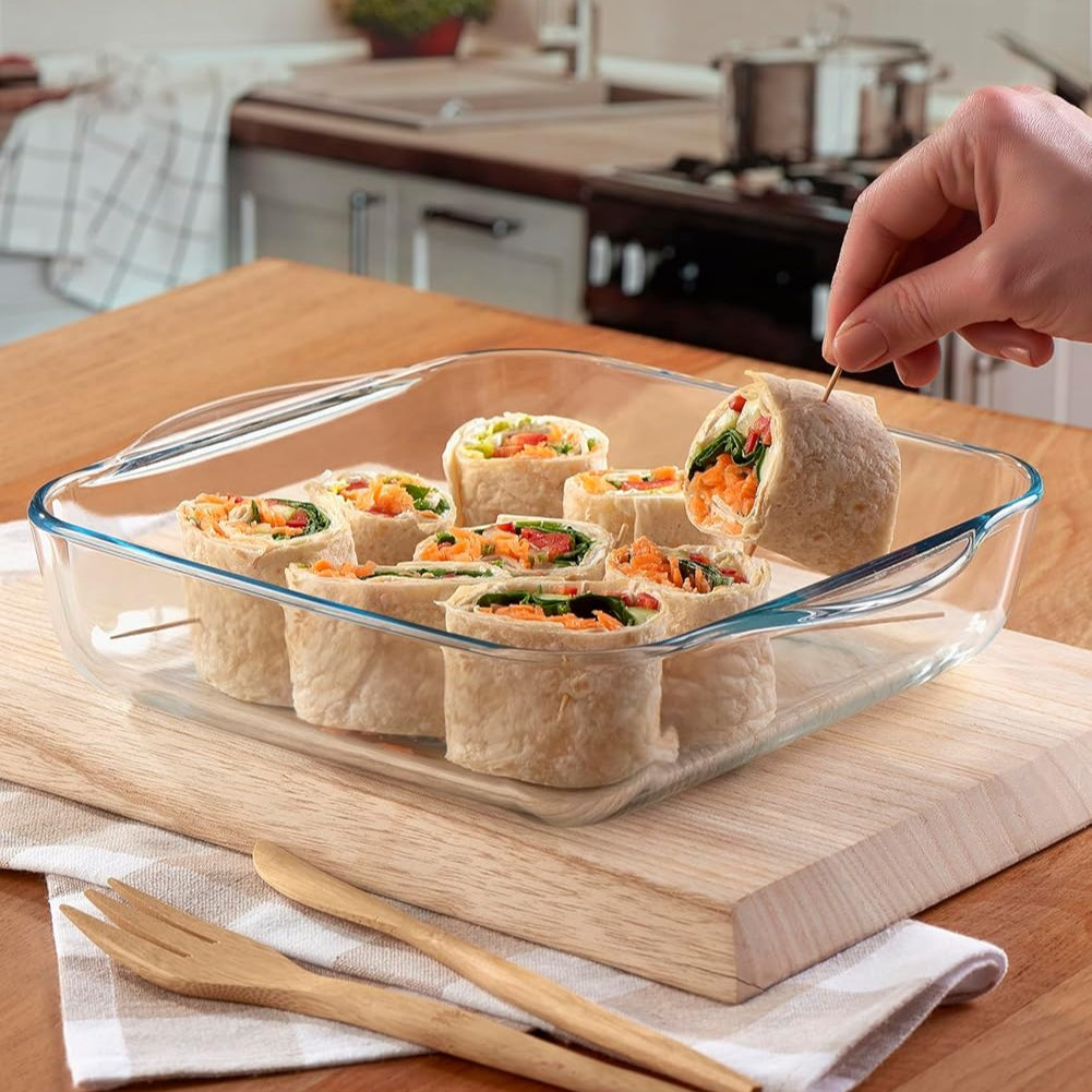 Ovten 2 Square Baking Tray Set