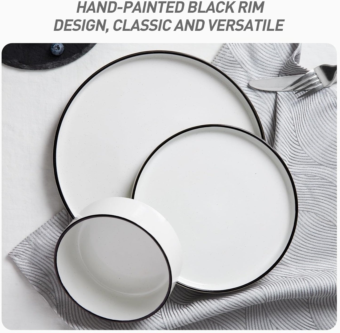 Neoline Plate Modern Porcelain Dinner Set