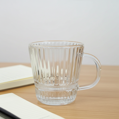 Stripup Glass Mug Set of 6