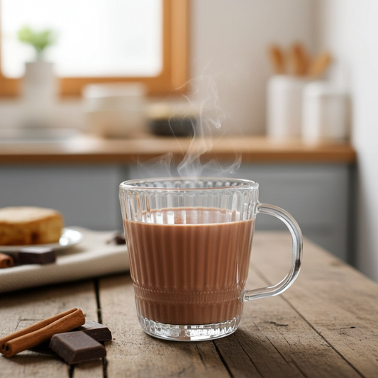 Stripup Glass Mug Set of 6