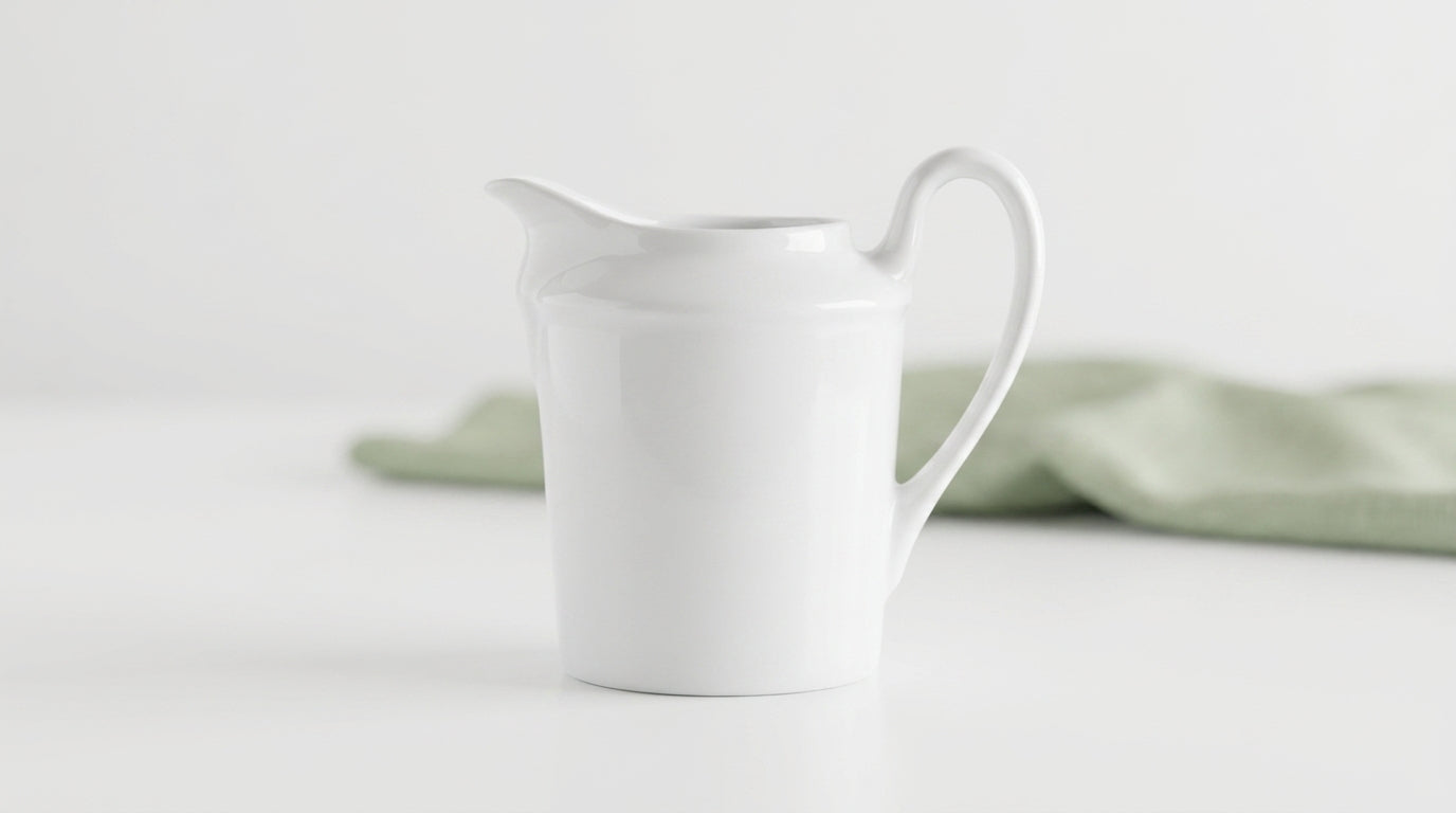 Makroon Milk and Creamer Porcelain Pot  | Elegant for Tea & Coffee Serving
