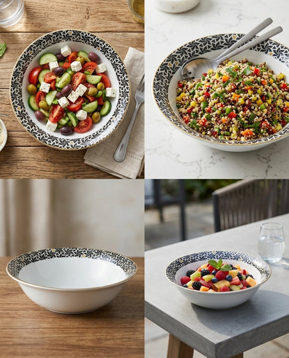 Biggo Salad Porcelain Bowl 25cm