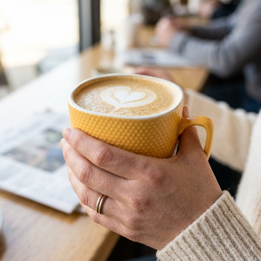 Munch Textured Mug Set for 2