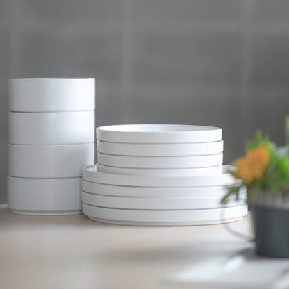 Nortic 30 Plate Modern Porcelain Dinner Set