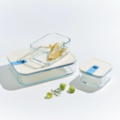 Zest Food Glass Containers Set