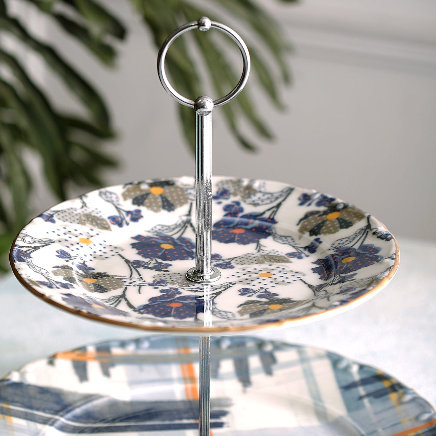 Jasmine Serving Stand 2 Tiers