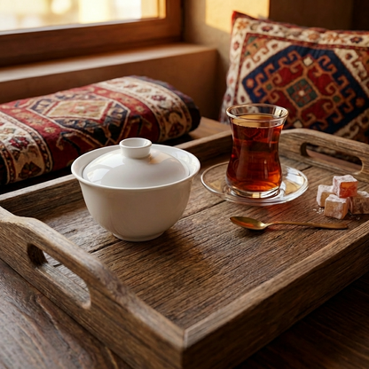 Sugar Porcelain Cup with Lid