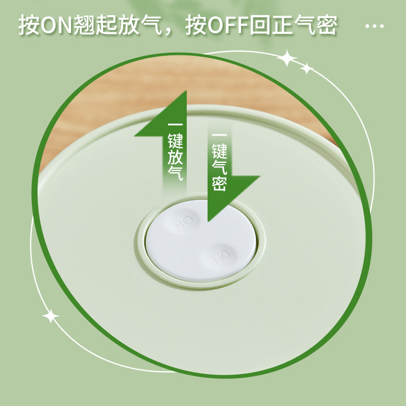 Griin Food Preservation 5-Piece Glass Storage Container Set – High Borosilicate Glass