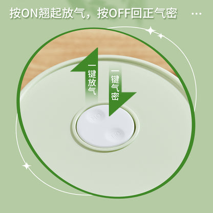 Griin Food Preservation 5-Piece Glass Storage Container Set – High Borosilicate Glass