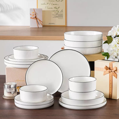 Neoline Plate Modern Porcelain Dinner Set