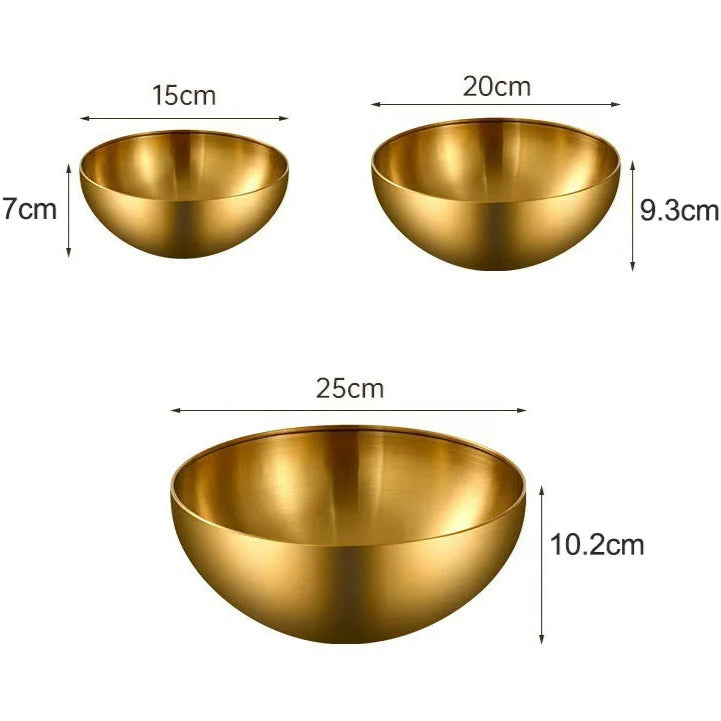 Goldenburg Mixing bowl set of 3